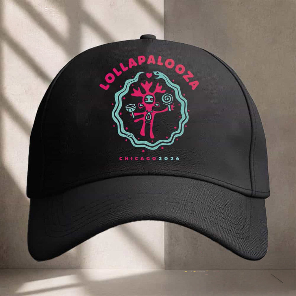 Lollapalooza Festival Chicago 2026 Grant Park Hat Lollapalooza Merch Gift For Festival Goers - Merchluma