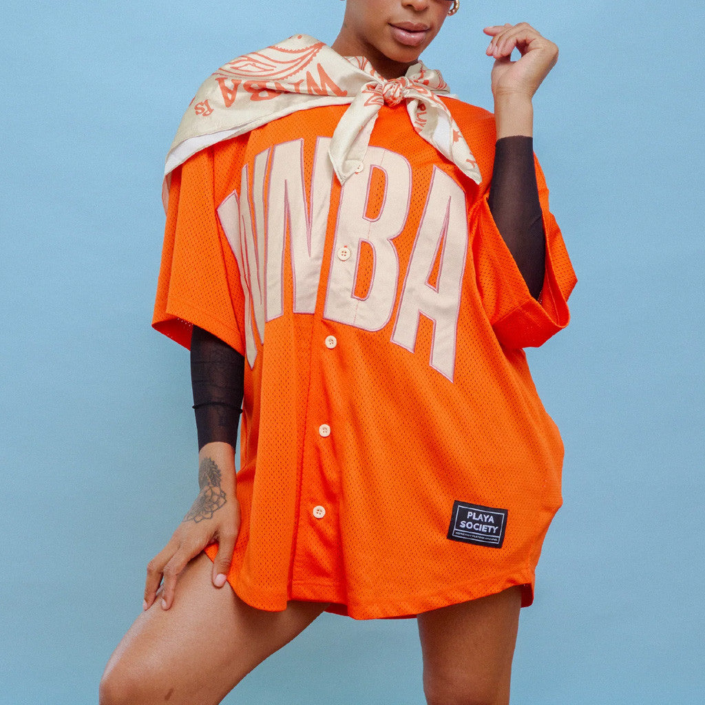 Playa Society Merch 2026 Playa Society WNBA Baseball Jersey Cool Gifts For Basketball Fans - Merchluma