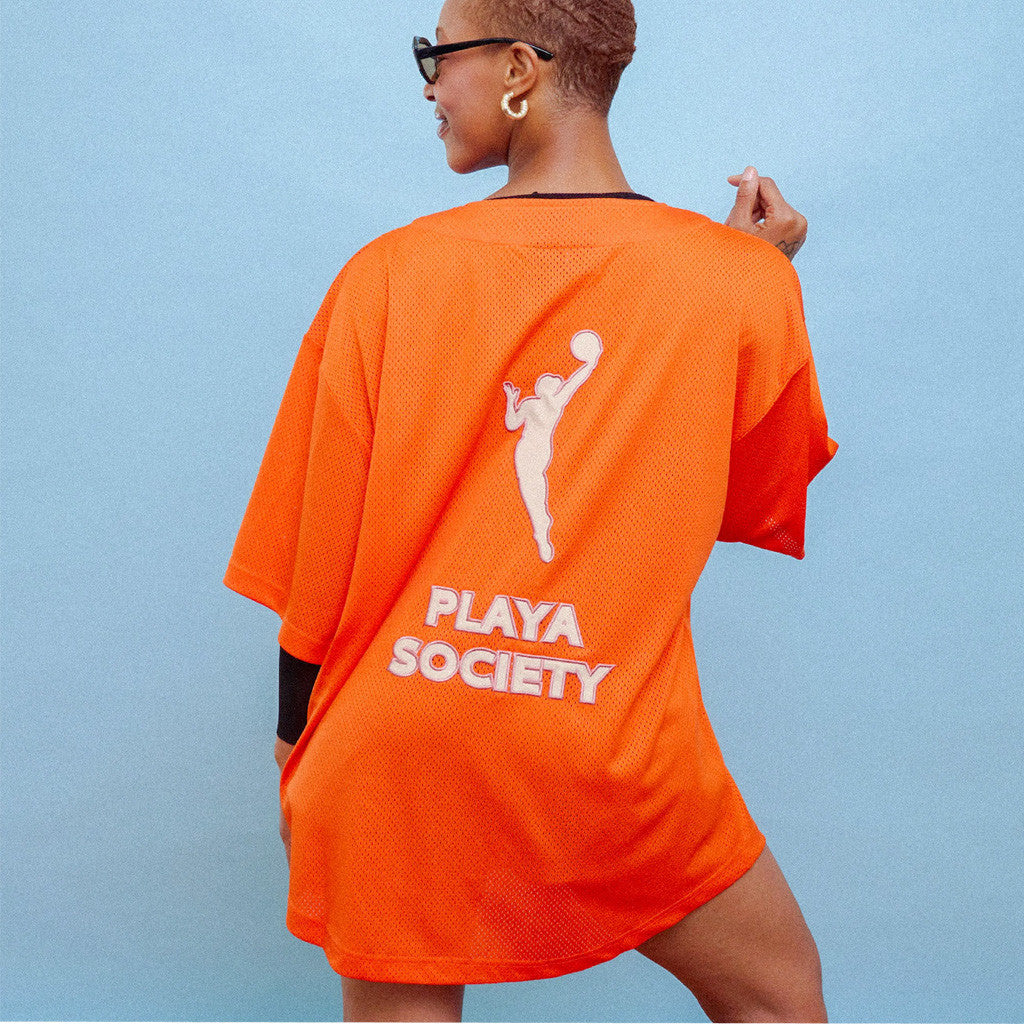 Playa Society Merch 2026 Playa Society WNBA Baseball Jersey Cool Gifts For Basketball Fans - Merchluma