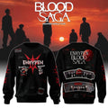 ENHYPEN Merch Blood Saga Tour 2026 Signature Sweatshirt Blood Saga Merch Gift For Kpop Fans - Merchluma