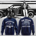 Grand National Tour X New England Patriots Navy Sweatshirt Best Gifts For Fans - Merchluma