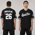 Simple Plan The Bigger Than You Think Tour 2026 The Sequel Baseball Jersey Simple Plan Merch - Merchluma