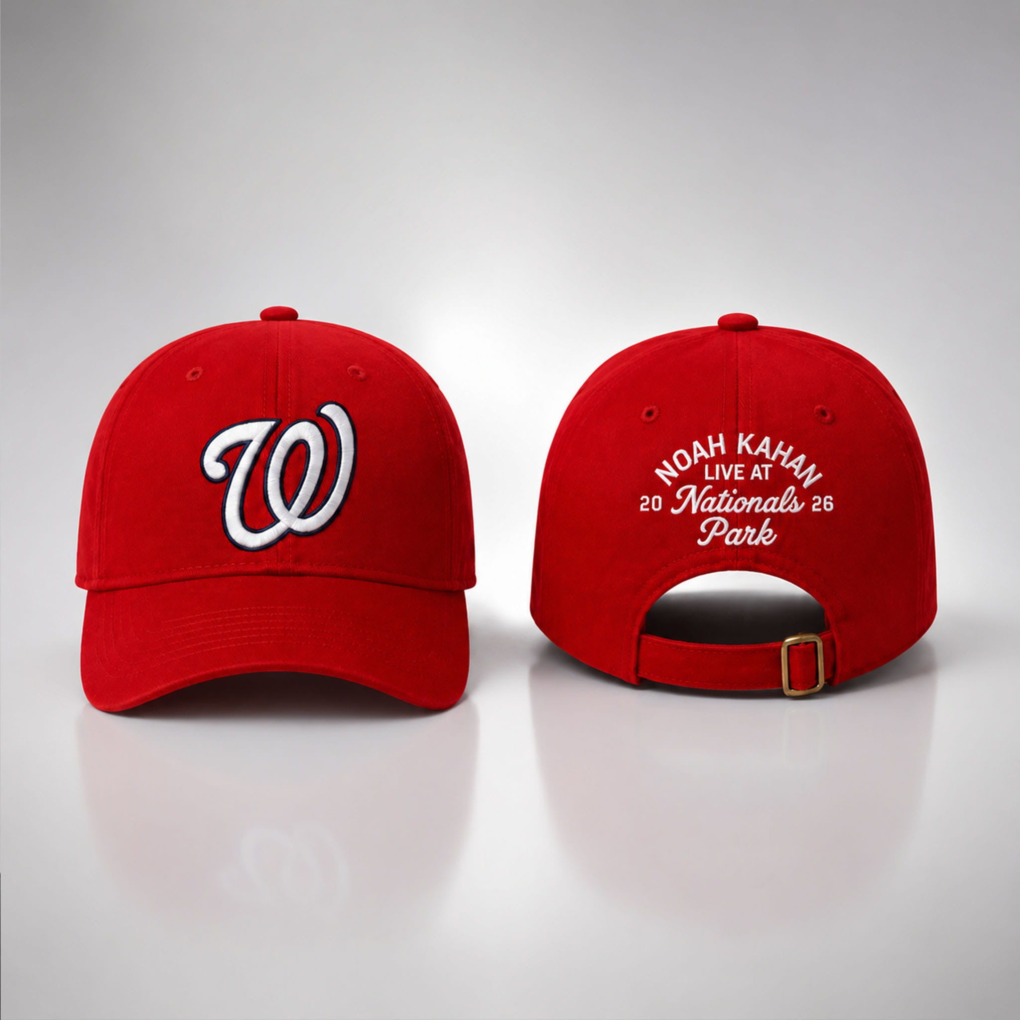 Noah Kahan Nationals Park 2026 Hat Embroidered Noah Kahan Tour Merch Gift For Music Lovers - Merchluma