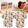 Baltimore Orioles 2026 A Summer Tribute To Birdland Hawaiian Shirt Baltimore Orioles Merch - Merchluma