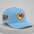 Kansas City Chiefs USA 250th Red White Blue Hat Embroidered KC Chiefs Merch Fan Gifts - Merchluma