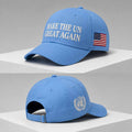 Make The UN Great Again Hat Embroidered USA Flag Cap Patriotic Gift For Dad - Merchluma