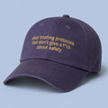 Stop Trusting Protocols That Don't Give A Fck About Safety Hat Embroidered Gift For Brothers - Merchluma