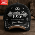 Personalized Merc 100TH Anniversary Vintage Oldschool Hat Car Lover Merch Gift For Fathers - Merchluma