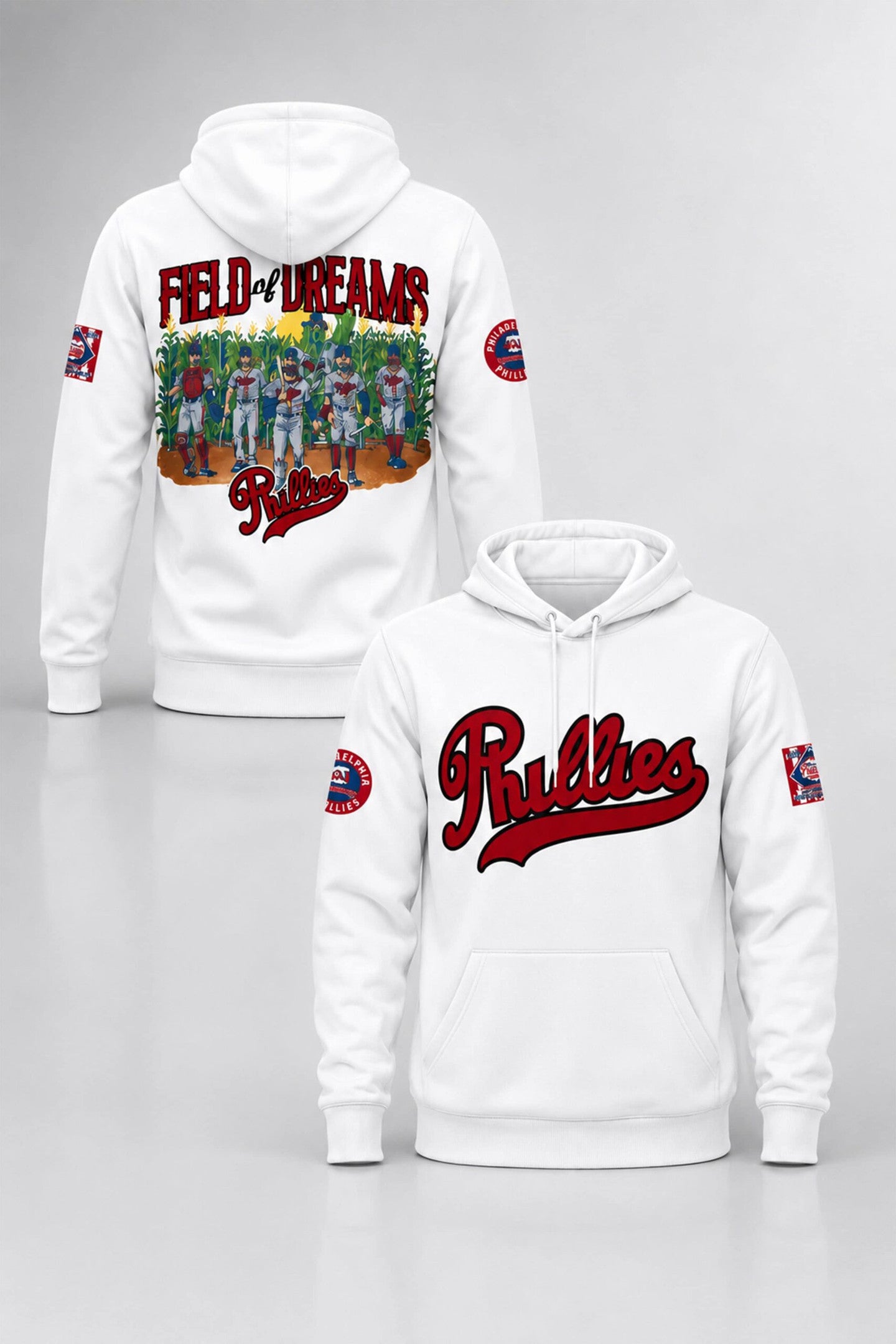 Philadelphia Phillies Merch 2026 Field of Dreams Game Hoodie Gift For Baseball Fans - Merchluma
