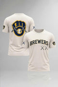 Milwaukee Brewers X Kaws 2026 T-Shirt Milwaukee Brewers Merch Gifts For Baseball Lovers - Merchluma