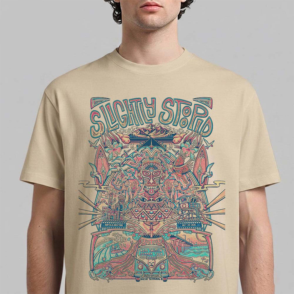 Slightly Stoopid Buffalo New York 2026 Poster T-Shirt Slightly Stoopid Merch Gift For Music Fans - Merchluma