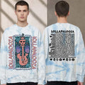 Lollapalooza Festival Chicago 2026 Merchandise Skeleguitar Sweatshirt Gifts For Music Fans - Merchluma