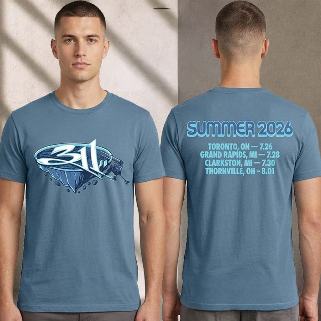 311 Band Summer 2026 Toronto ON T-Shirt At RBC Amphitheatre Shirt 311 Band Tour Merch - Merchluma