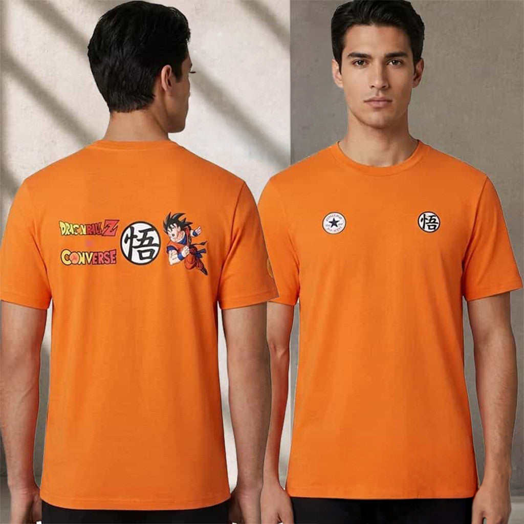 Converse X Dragon Ball Z Goku T-Shirt Dragonball Merch Gift For Anime Fans - Merchluma