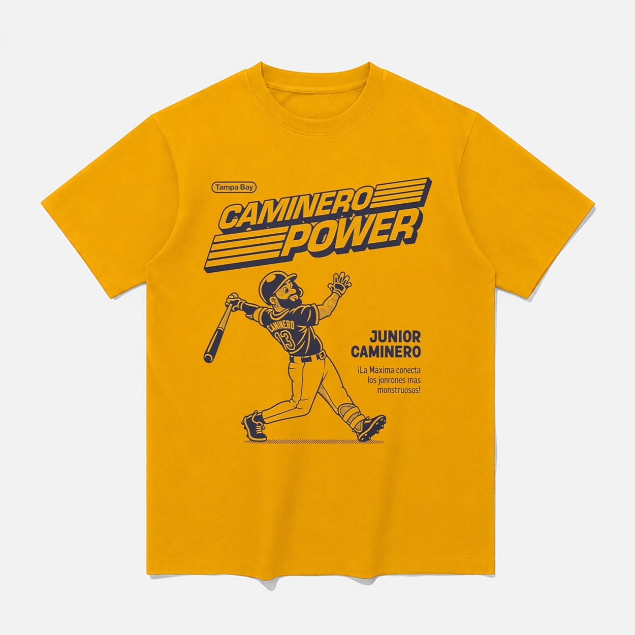 Tampa Bay Rays Caminero Power Shirt 2026 Rays Merch Gift Ideas For Baseball Fans - Merchluma