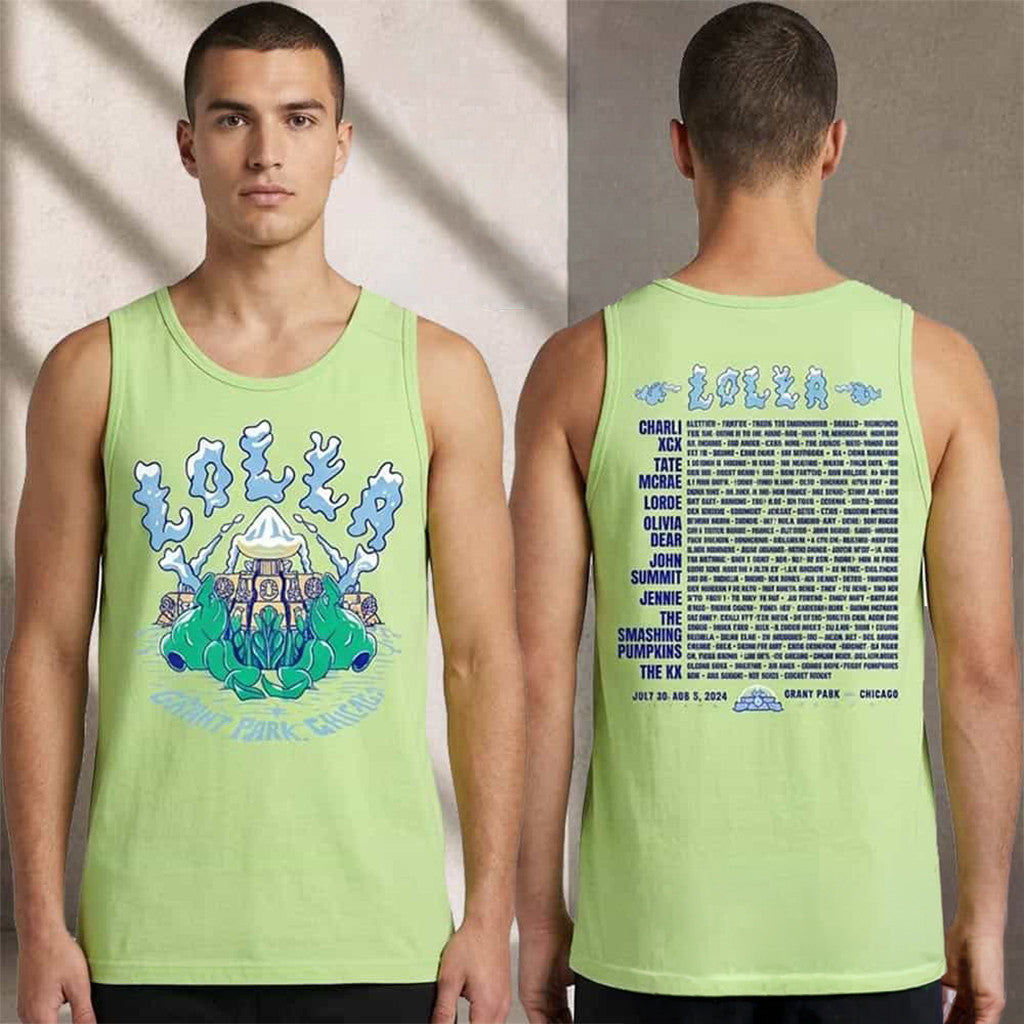 Lollapalooza Festival 2026 Chicago Tank Top Lollapalooza Merch Gifts For Music Lovers - Merchluma