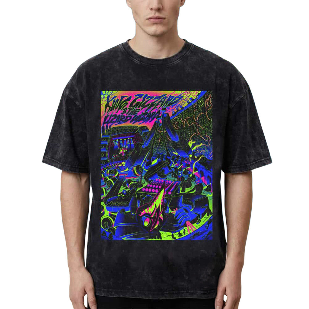 King Gizzard And The Lizard Wizard Forest Hills 2026 Poster T-Shirt King Gizzard Merch Gifts - Merchluma
