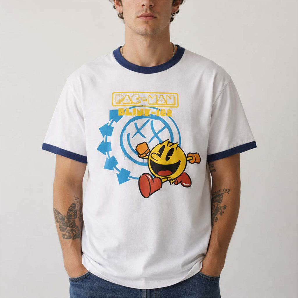 Blink-182 X Pacman San Diego Comic-Con 2026 Ringer T-Shirt Blink-182 Merch Gifts For Fans - Merchluma