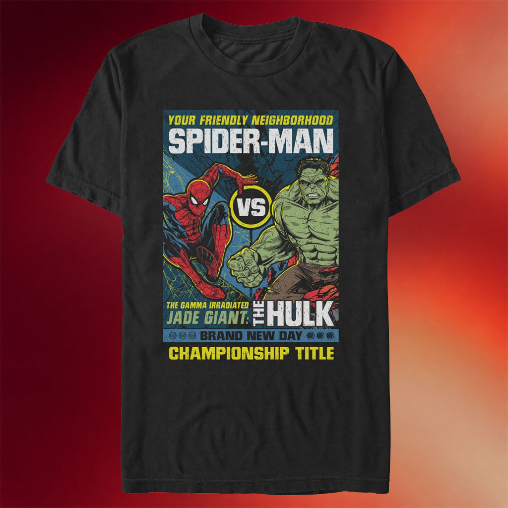 AMC Spiderman Merch 2026 Spider-Man Brand New Day Championship Title T-Shirt Gift For Men - Merchluma