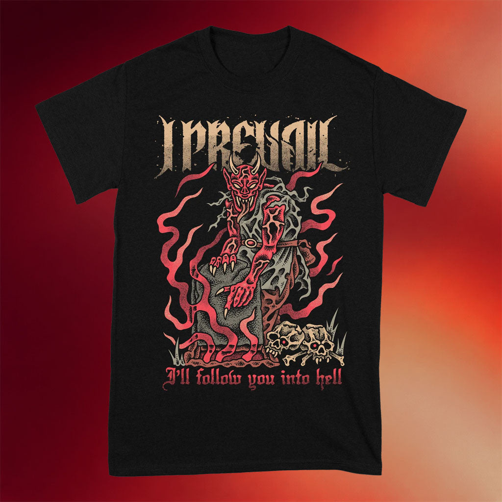 Kings Road Merch 2026 I Prevail Follow You Into Hell T-Shirt I Prevail Merch Gift For Band Fans - Merchluma