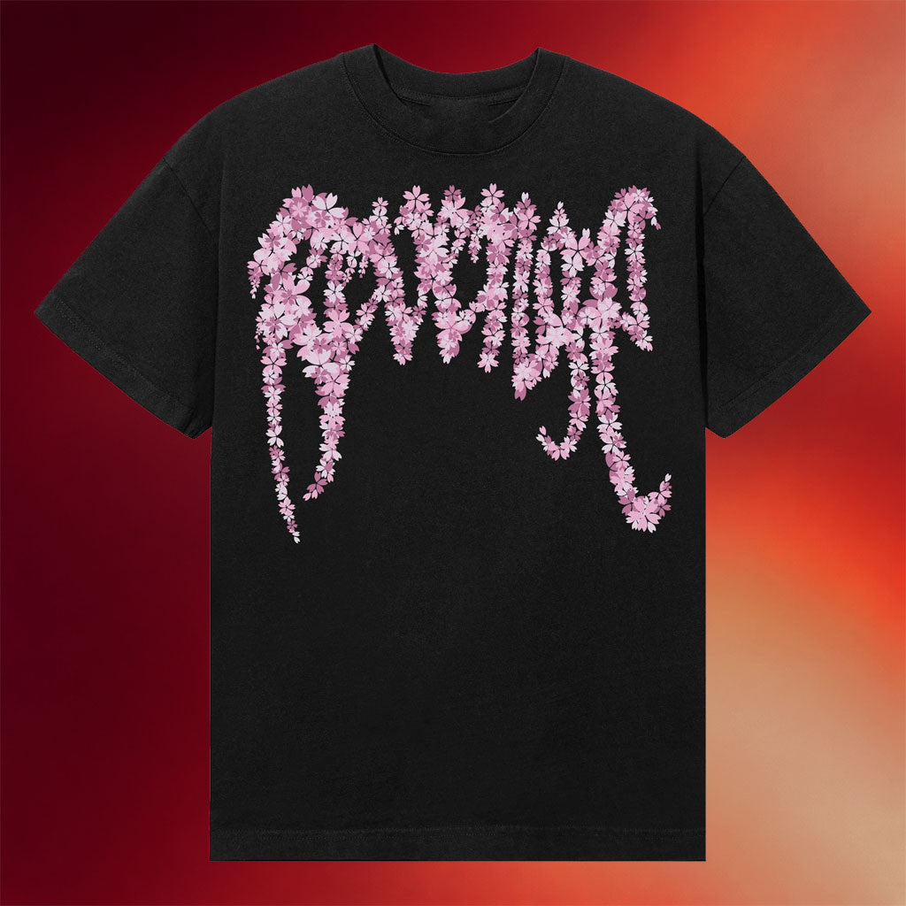 Revenge Merch 2026 Sakura T-Shirt Black Birthday Presents For Friends - Merchluma
