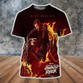 Marvel Studios Ghost Rider Merch In Movie Theaters 2028 Ryan Gosling As Ghost Rider Shirt - Merchluma