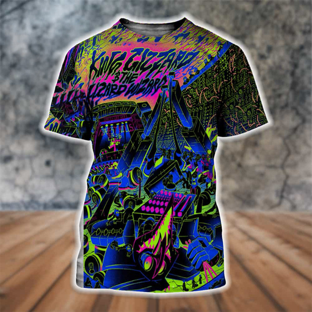 King Gizzard And The Lizard Wizard Forest Hills 2026 Event Shirt Gifts For Rock Fans - Merchluma