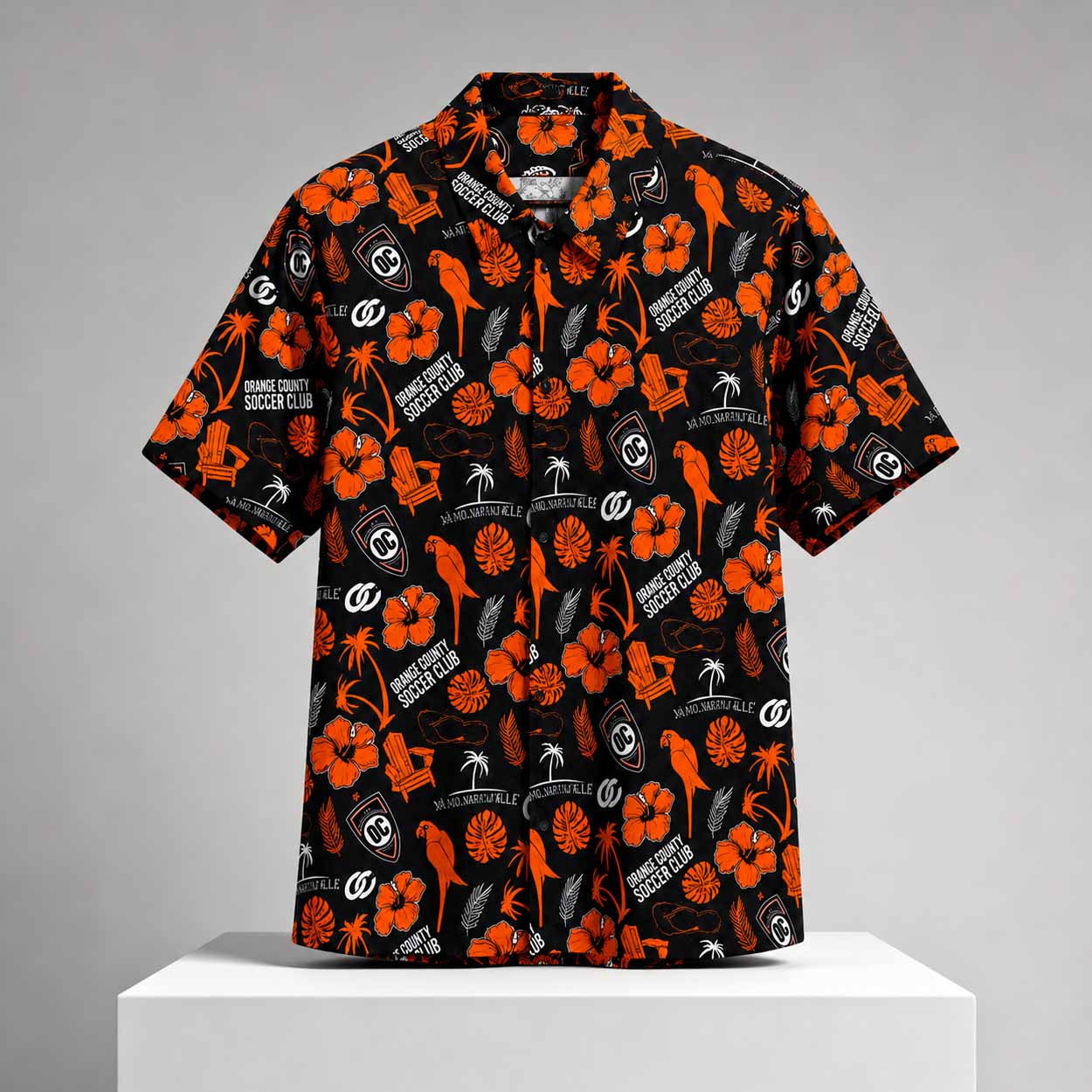 Orange County SC Margaritaville Hawaiian Shirt 2026 Orange County SC Merch Gift For Brothers - Merchluma