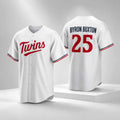 Minnesota Twins #25 Byron Buxton All-Star Game Baseball Jersey Twins Merch Baseball Fan Gifts - Merchluma