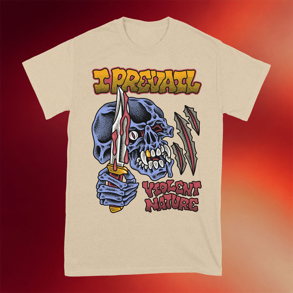 Kings Road Merch 2026 I Prevail Violent Nature T-Shirt I Prevail Merch Gift For Rock Band Fans - Merchluma