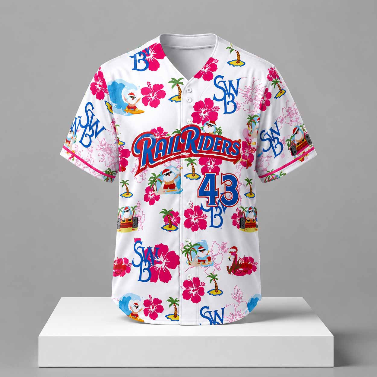 SWB RailRiders Christmas In July 2026 Jersey No 43 Jersey SWB RailRiders Merch Gift For Fans - Merchluma