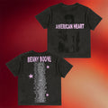 Benson Boone Merch 2026 American Heart Dateback Photo T-Shirt Gift For Music Lovers - Merchluma