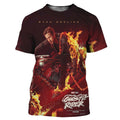 Marvel Ghost Rider Ryan Gosling Movie Theater 2028 T-Shirt Marvel Merch Gift For Movie Fans - Merchluma