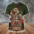Guns N Roses Raleigh NC 2026 Event Poster Skeleton Flowers T-Shirt Guns N Roses Merch Fan Gift - Merchluma