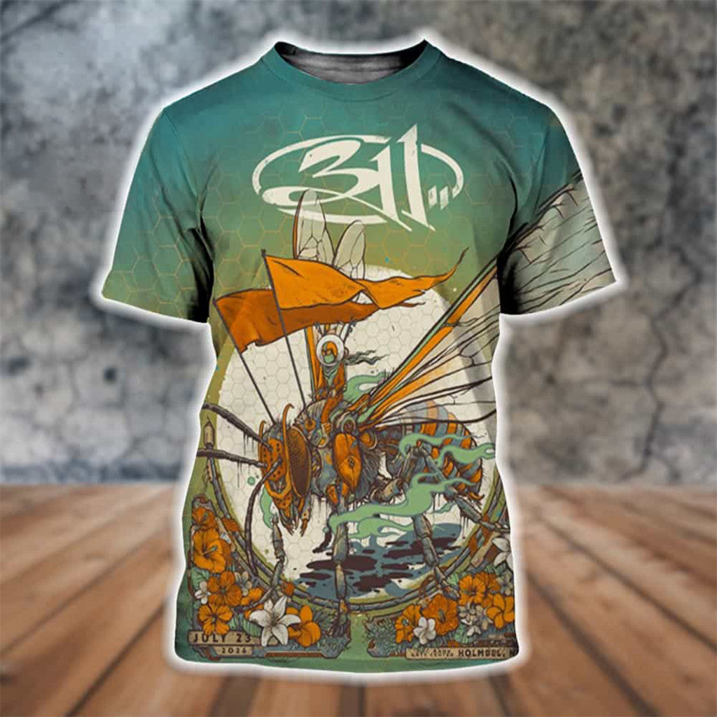 311 Band Holmdel New Jersey 2026 Event Shirt 311 Merch Gift For Music Fans - Merchluma