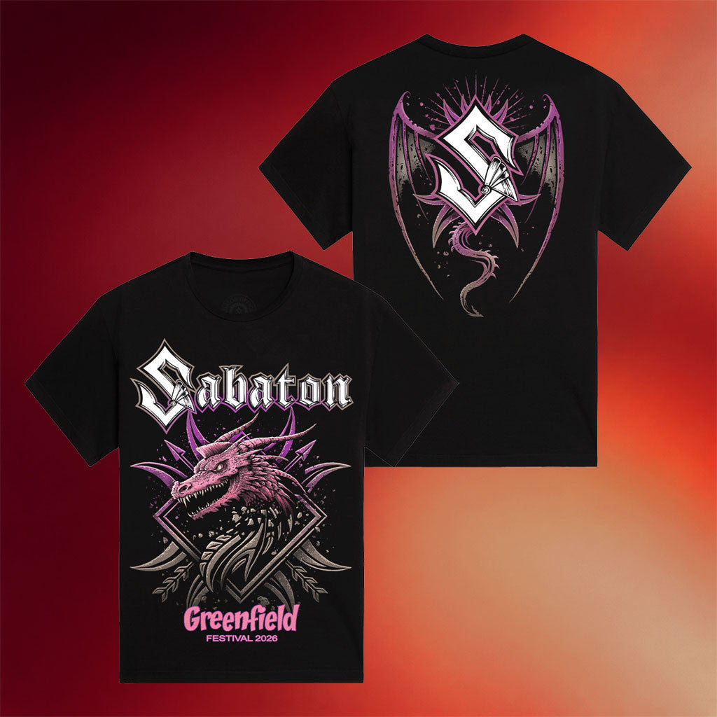 Sabaton Merch 2026 Sabaton Greenfield Festival 2026 Event T-Shirt Gift For Band Fans - Merchluma