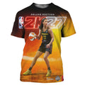 Caitlin Clark 2K27 Deluxe Cover Athlete T-Shirt Indiana Fever Merch Gift For Fans - Merchluma