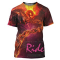 Ryan Gosling Ghost Rider Drive T-Shirt Ghost Rider Merch Gift For Movie Lovers - Merchluma
