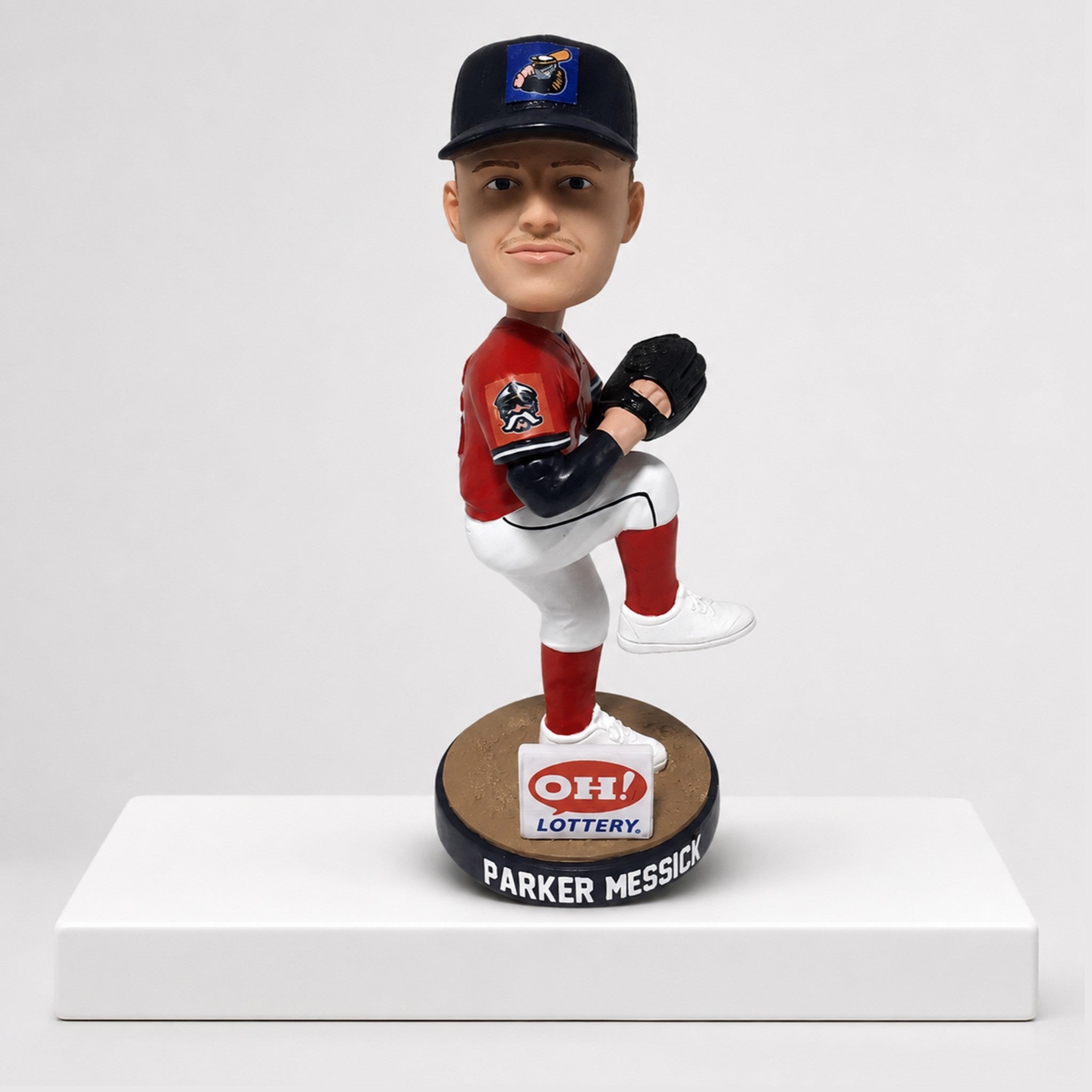 Lake County Captains Parker Messick Bobblehead 2026 LC Captains Merch Gifts For Brother - Merchluma