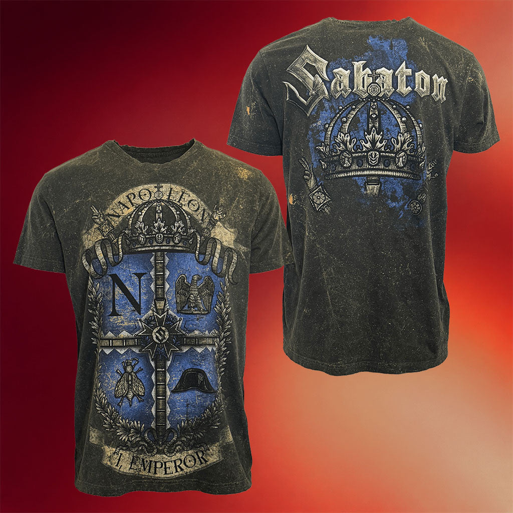 Sabaton Merch 2026 I Emperor Vintage T-Shirt Music Related Gifts For Guys - Merchluma