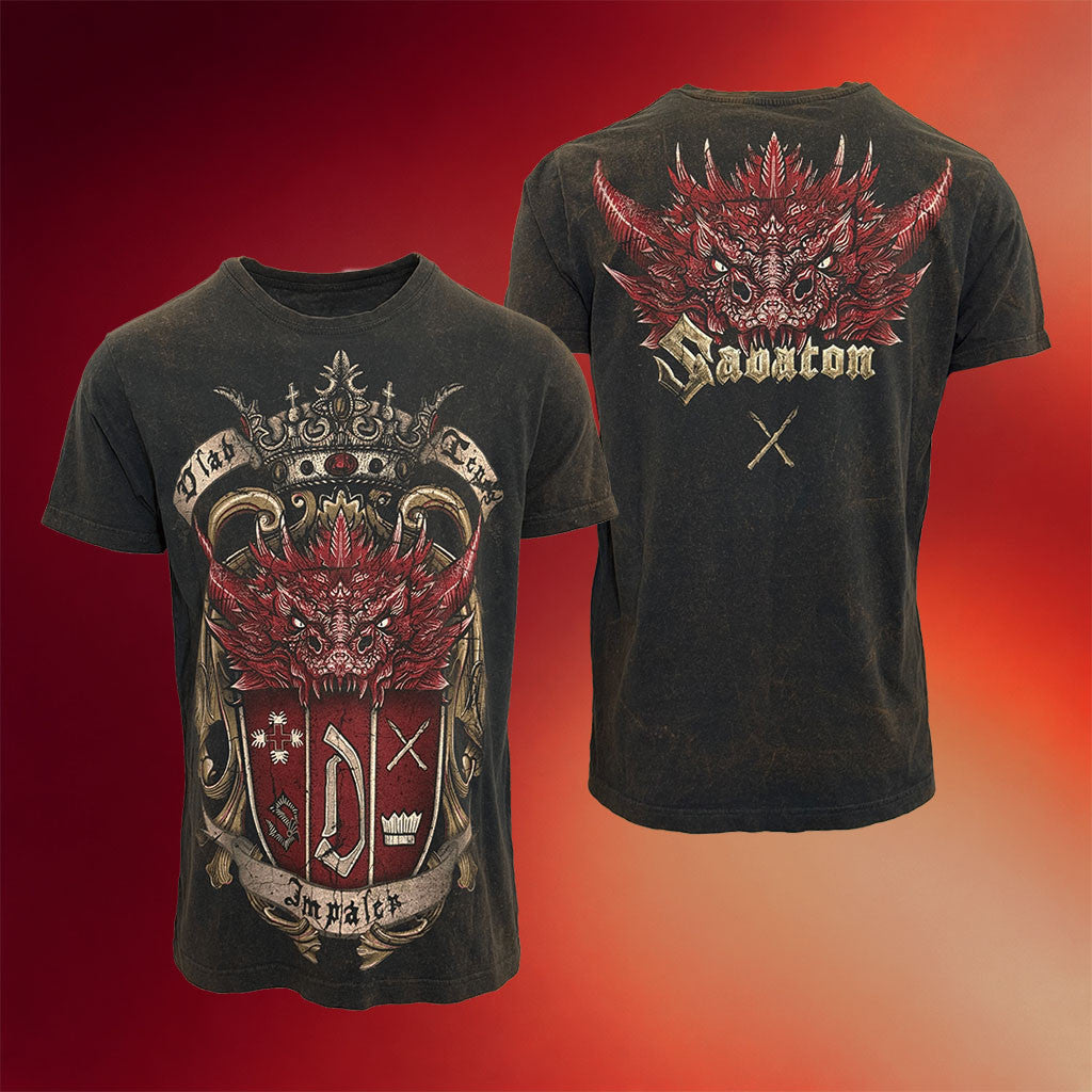 Sabaton Merch 2026 Impaler Vintage T-Shirt Gift Ideas For Metal Band Fans - Merchluma