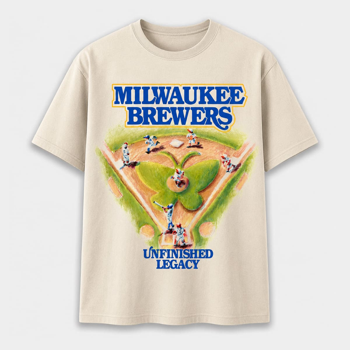 2026 Brewers Local Artist Kids Shirt Milwaukee Brewers Merch Gifts For Baseball Fans - Merchluma