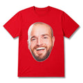 Gutho Clinton Gutherson Face Shirt Red Best Gifts For Football Fans - Merchluma