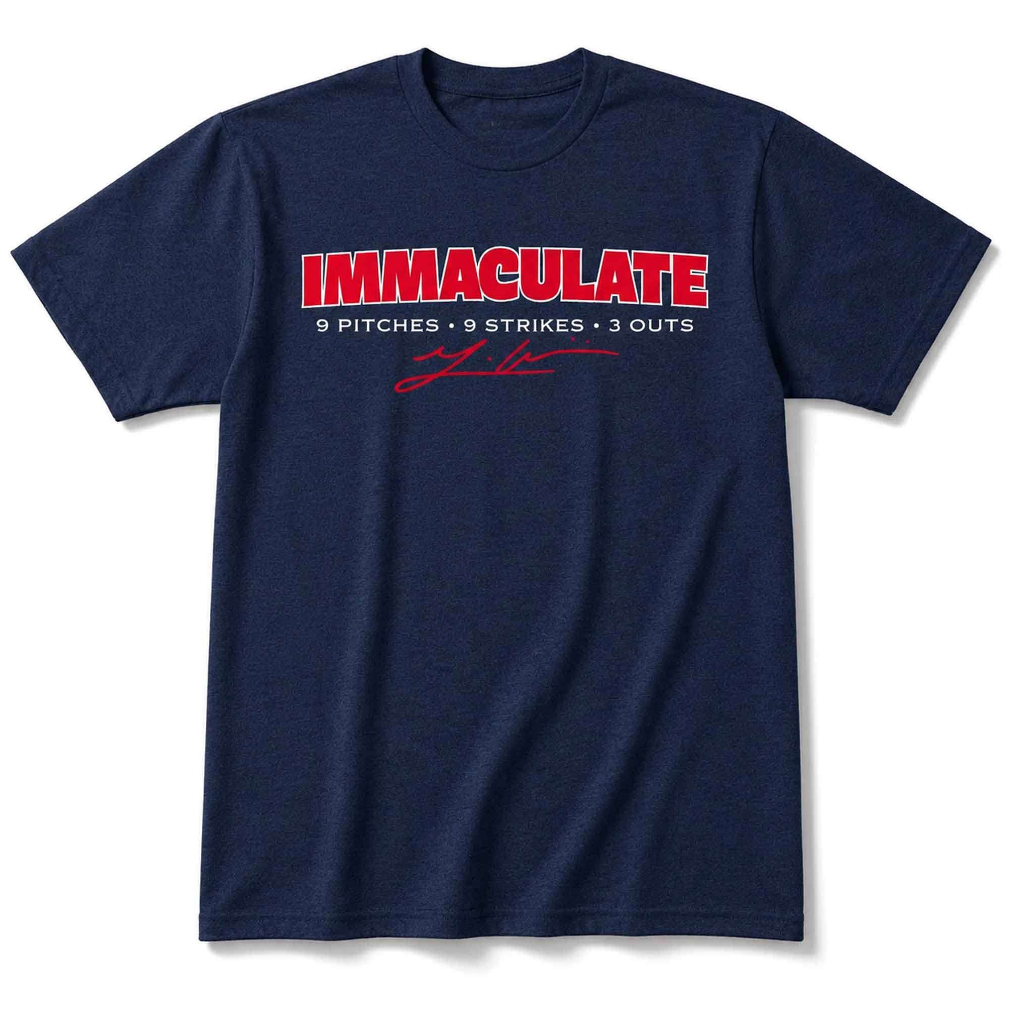 Gavin Williams Immaculate 9 Pitches 9 Strikes 3 Outs Shirt Cleveland Guardians Merch - Merchluma