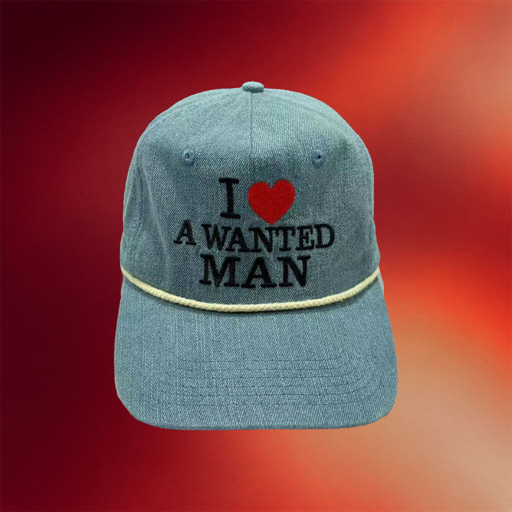 Benson Boone Merch 2026 I Love A Wanted Man Hat Embroidered Presents For Music Lovers - Merchluma