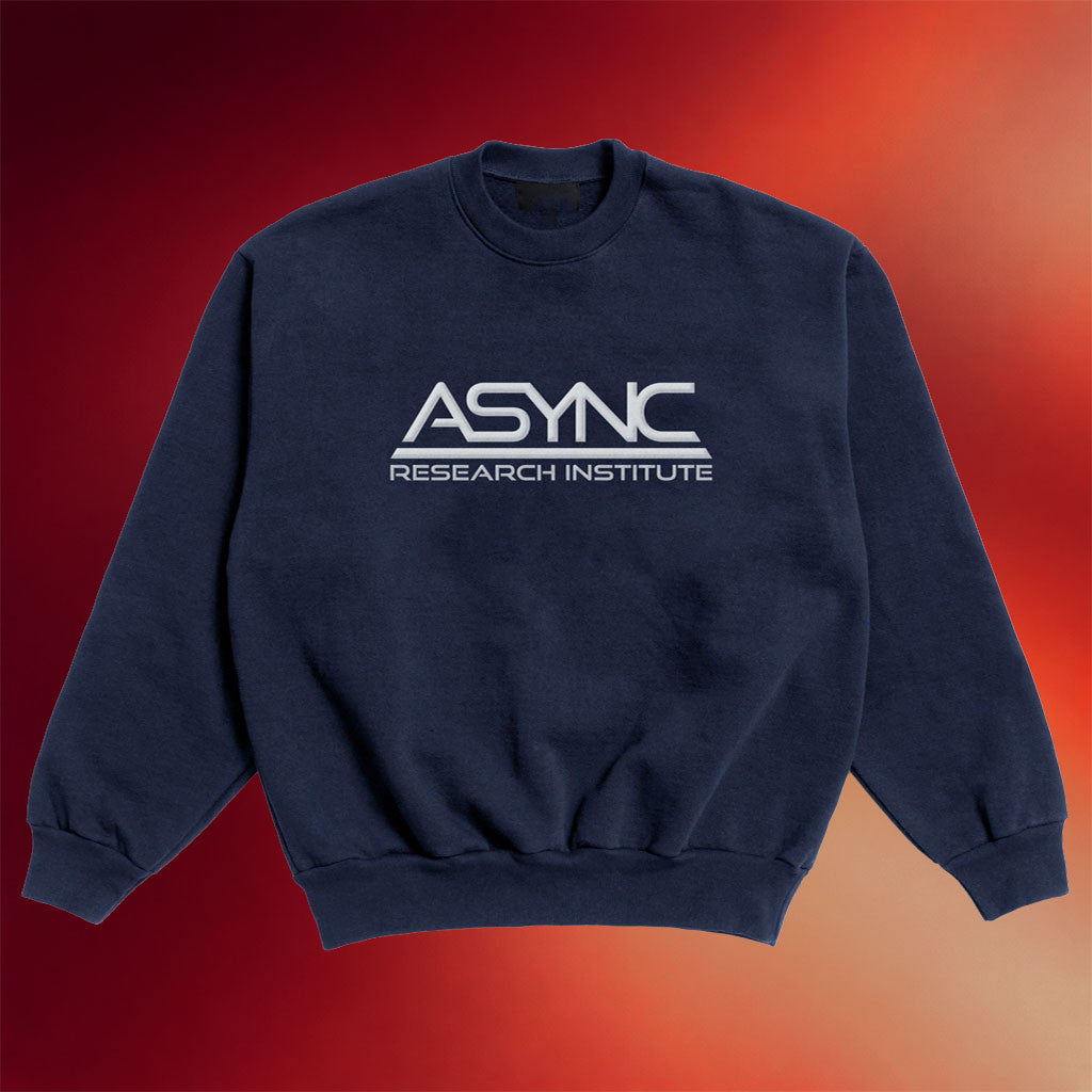 A24 Backrooms Merch 2026 Async Research Institute Crewneck Sweatshirt Gift For Movie Fans - Merchluma