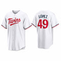 2026 Twins #49 Pablo Lopez Baseball Jersey Minnesota Twins Merch Best Gifts For Baseball Lovers - Merchluma