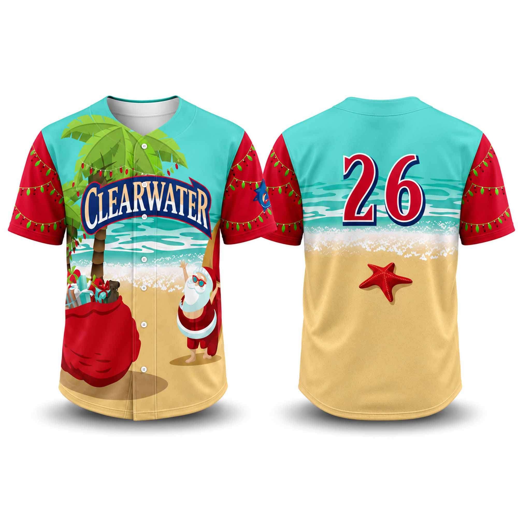 2026 Clearwater Christmas In July Jersey Christmas Gifts For Husband - Merchluma