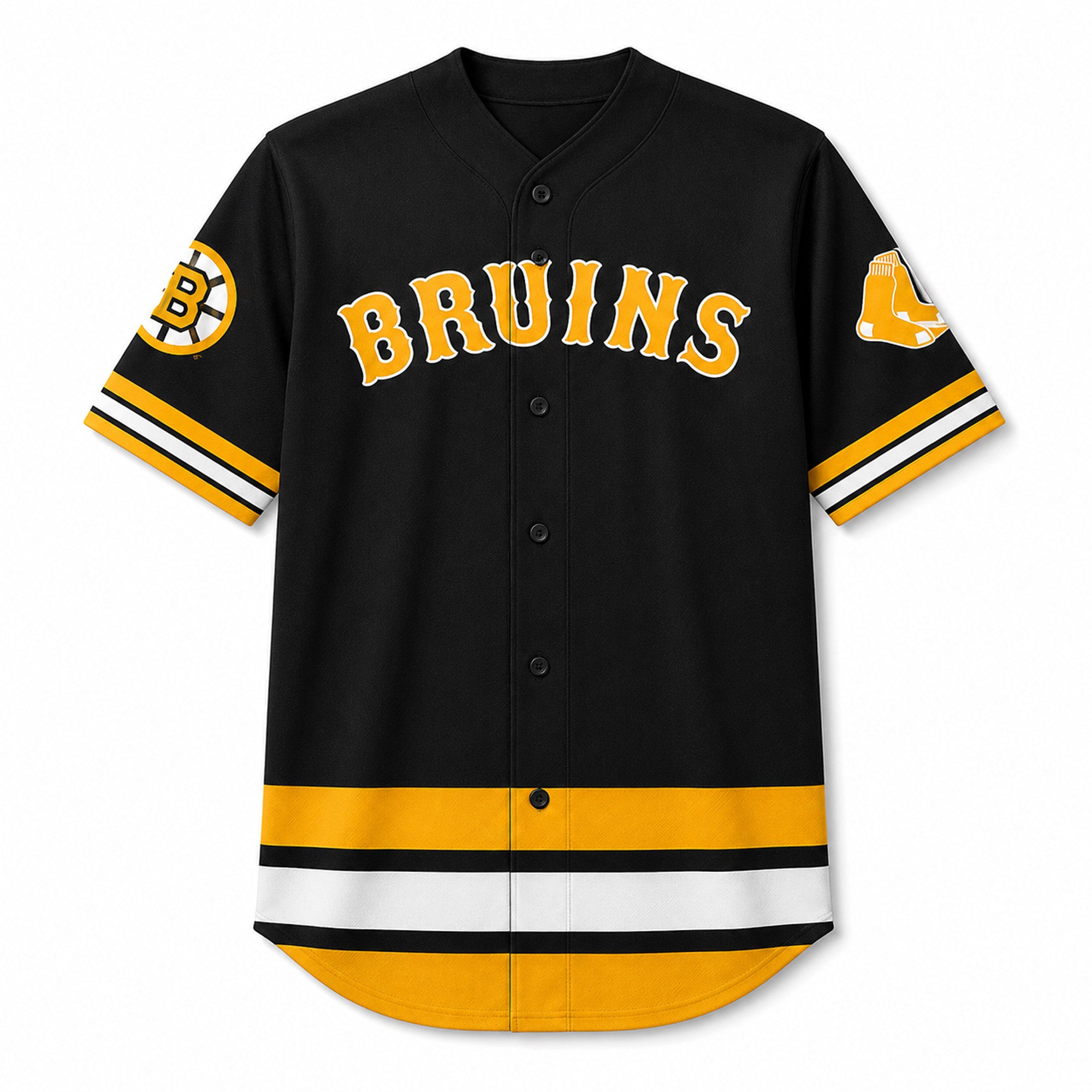 2026 Red Sox x Bruins Day Baseball Jersey Boston Red Sox Merch Gifts For Friends - Merchluma