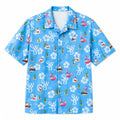 2026 RailRiders Christmas in July Hawaiian Shirt Scranton Wilkes-Barre RailRiders Merch Blue - Merchluma